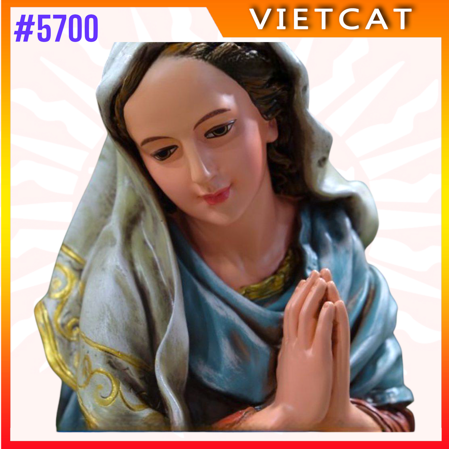 #5700 Hand Painted 11-Piece Indoor Nativity Sets |Resin Figurine|Made in Vietnam
