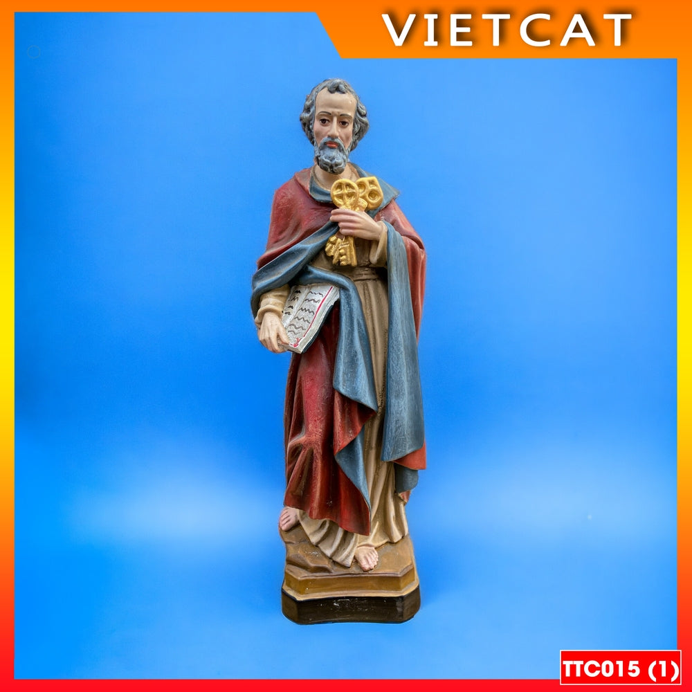 Saint Peter Statue 30cm High Quality Composite TTC015