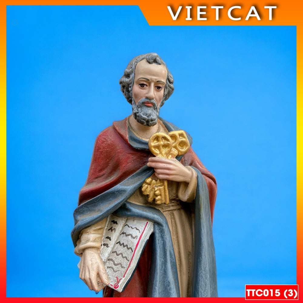 Saint Peter Statue 30cm High Quality Composite TTC015