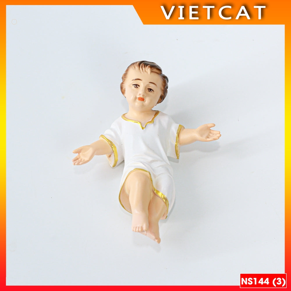Baby Jesus Statue 12cm NS144 Catholic gift, Christmas decoration