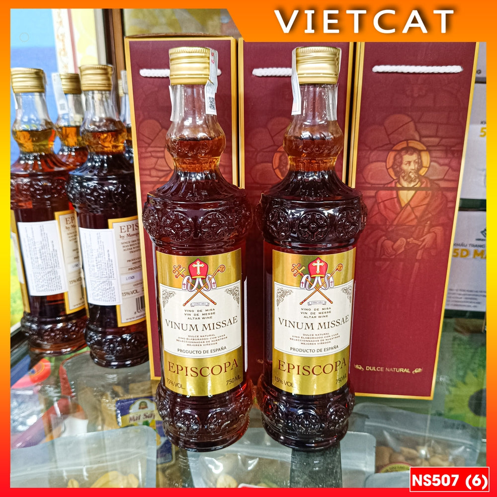 Premium Spanish holiday wine - Vinum Missae Episcopa wine 750ml 15% alcohol concentration NS507