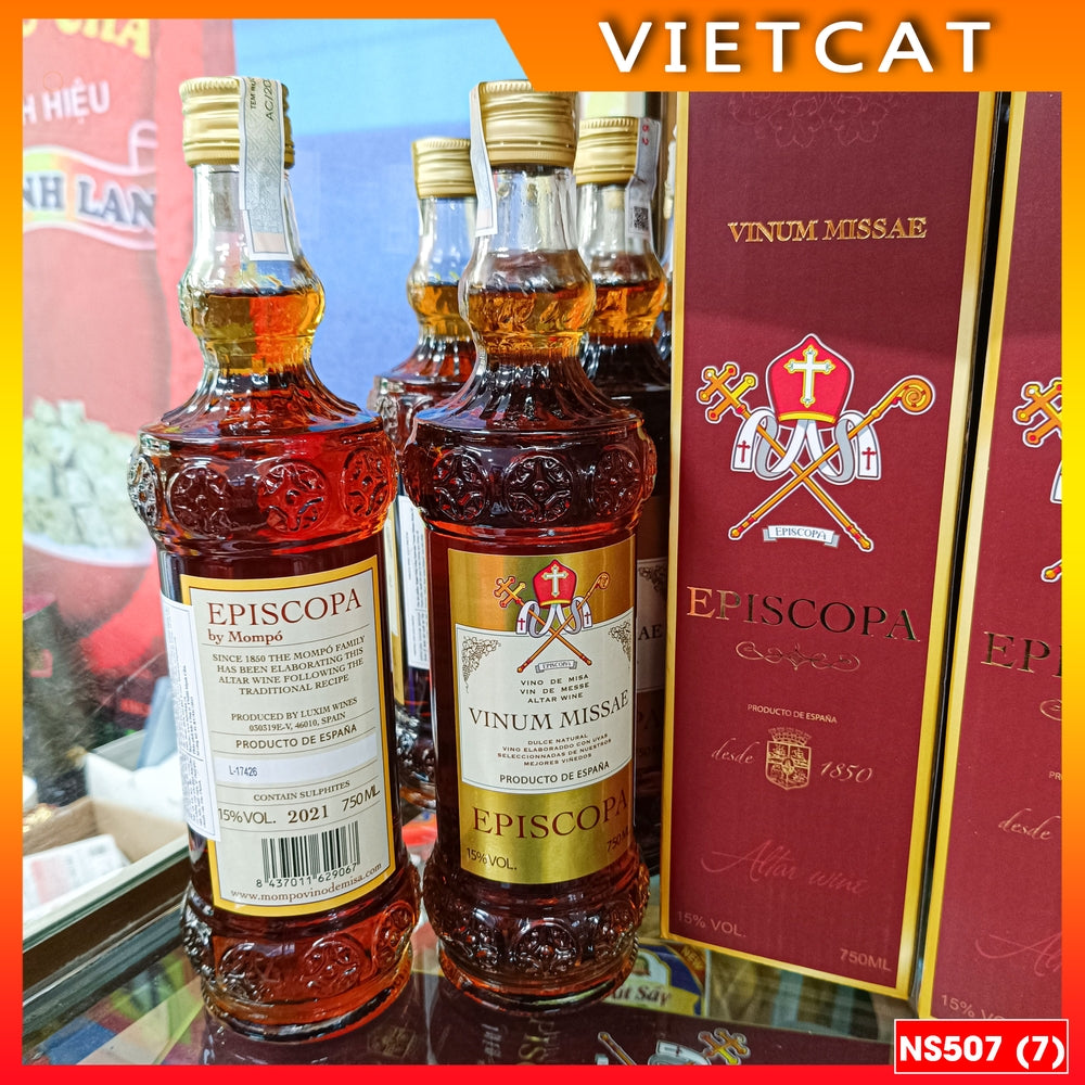 Premium Spanish holiday wine - Vinum Missae Episcopa wine 750ml 15% alcohol concentration NS507