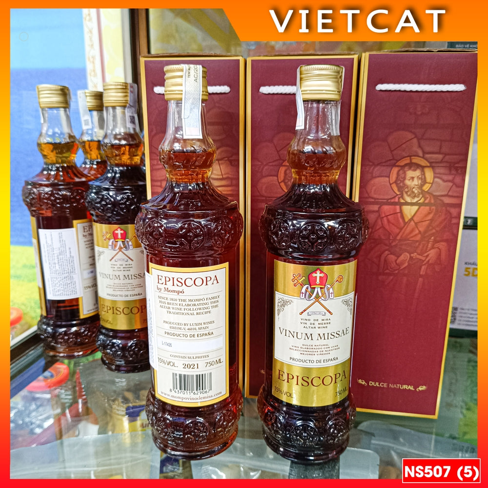 Premium Spanish holiday wine - Vinum Missae Episcopa wine 750ml 15% alcohol concentration NS507