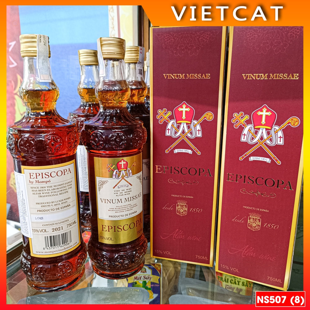 Premium Spanish holiday wine - Vinum Missae Episcopa wine 750ml 15% alcohol concentration NS507