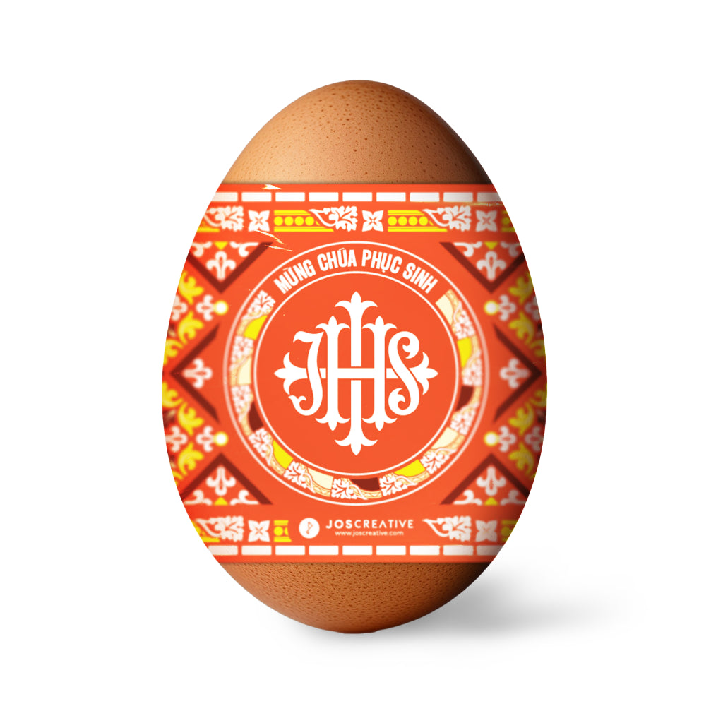 Easter egg wrapping paper - Price for 100 piece - Stickers, shrink wrap to decorate Easter eggs quickly and simply NS449