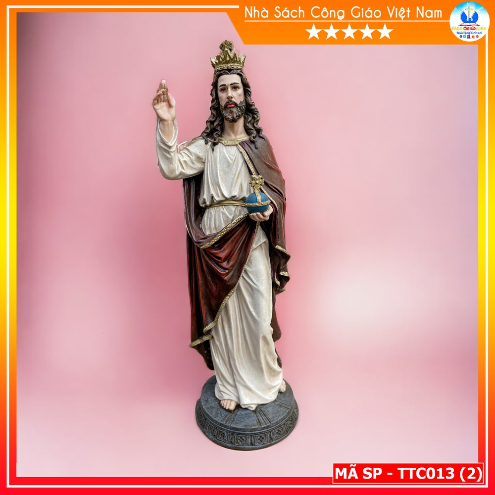 Statue of Christ the King 35cm High-grade Composite TTC013