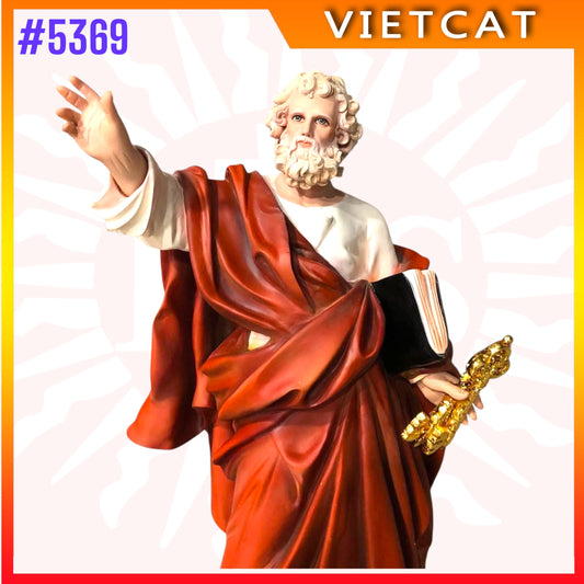 #5369 Statue of Saint Peter - Composite Resin