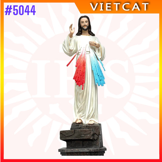 #5044 Statue of Jesus Christ Divine Mercy - Composite Resin
