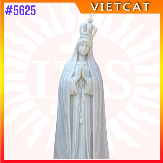 #5625 Statue of Our Lady of Fatima | Natural Marble