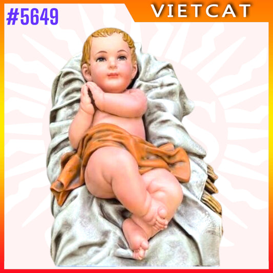 #5649 Infant Jesus Statue｜Resin Figurine｜Made in Vietnam