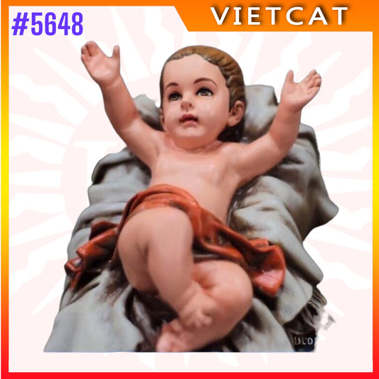 #5648 Infant Jesus Statue｜Resin Figurine｜Made in Vietnam