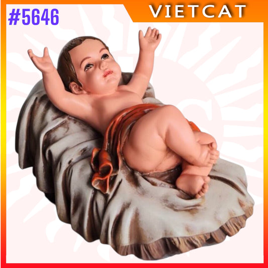 #5646 Infant Jesus Statue｜Resin Figurine｜Made in Vietnam