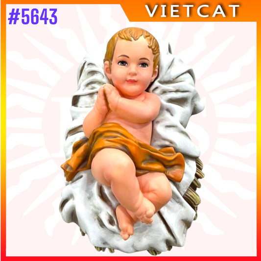 #5643 Infant Jesus Statue｜Resin Figurine｜Made in Vietnam