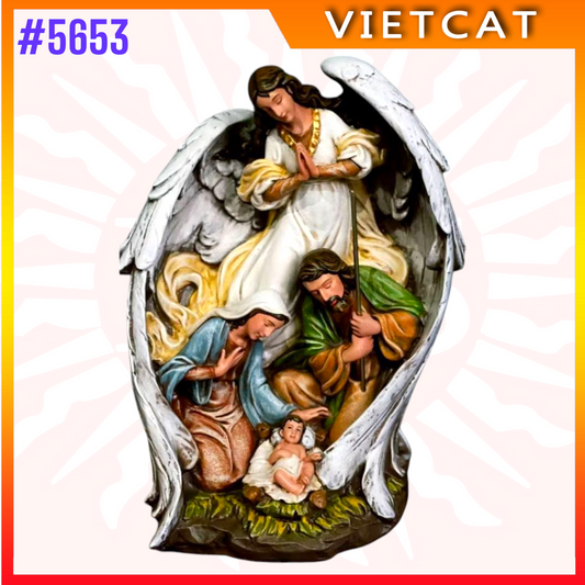 #5653  Nativity Set ｜Resin Figurine｜Made in Vietnam