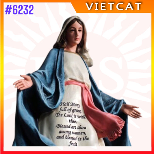 #6232 Statue of Our Lady of Grace ｜ Hail Mary｜ Composite Resin ｜ 80cm