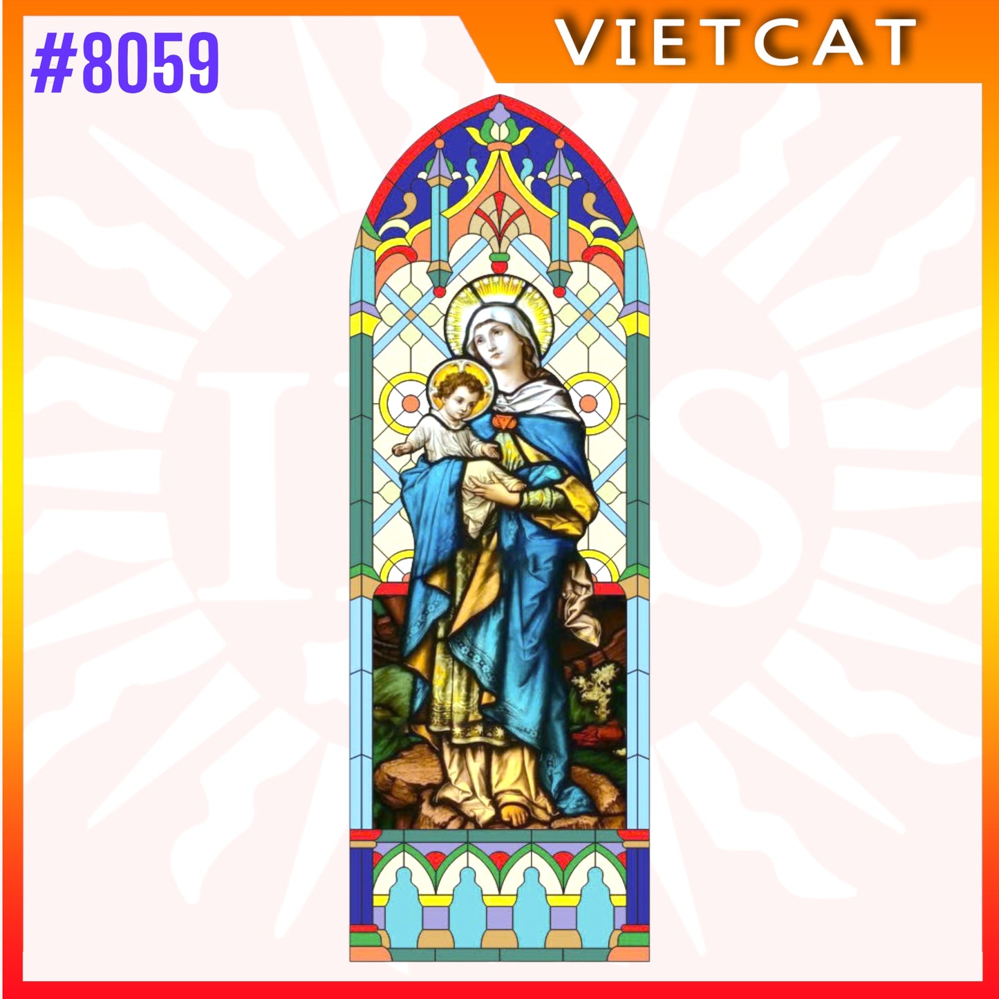 VIETCAT – Handcrafted Church Stained Glass Specialist｜Custom Size and Designs｜Made to Order