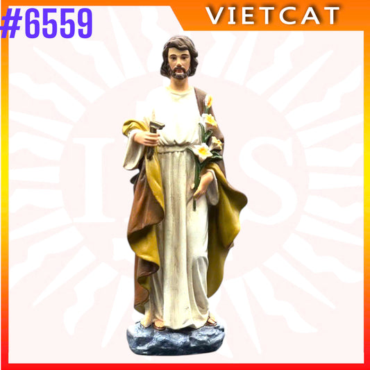 #6559 Statue of Saint Joseph | Resin Figurine | H15cm