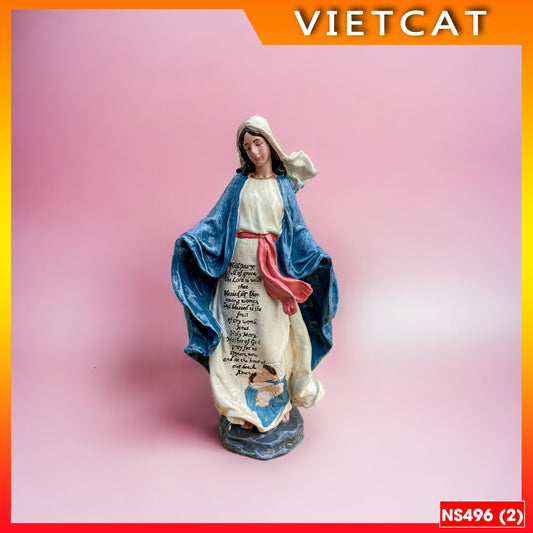 Statue of Our Lady of Grace 15cm for car, table Catholic gift NS496