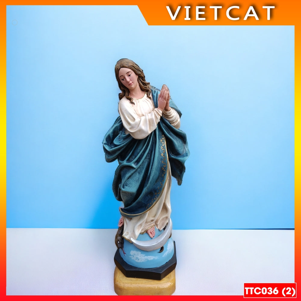 Statue of the Immaculate Conception 30cm Composite TTC036