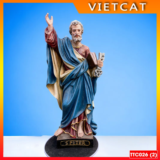 Statue of Saint Peter model 2 (44cm) Composite TTC026
