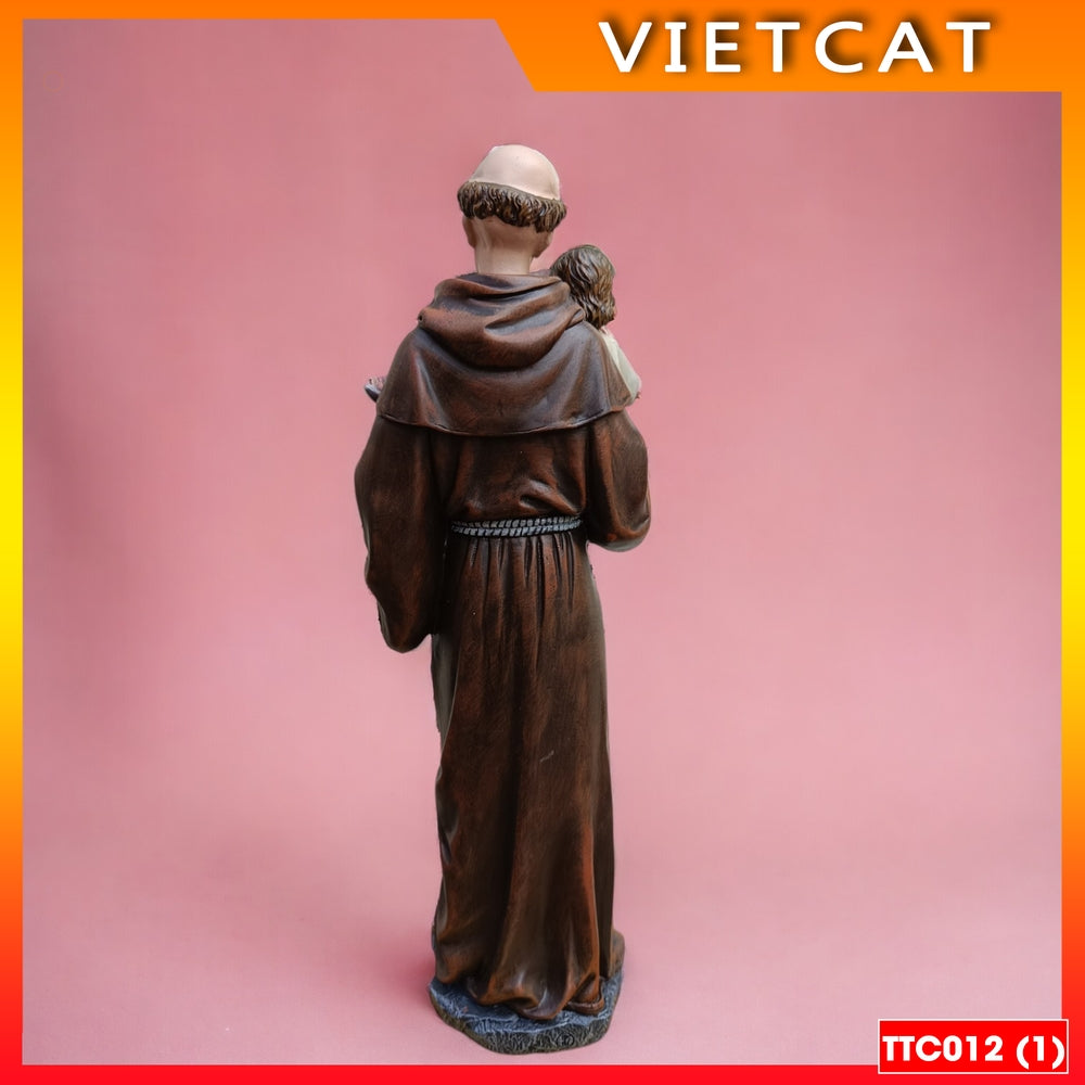 Saint Anton Statue 35cm Premium Composite Hand Painted TTC012