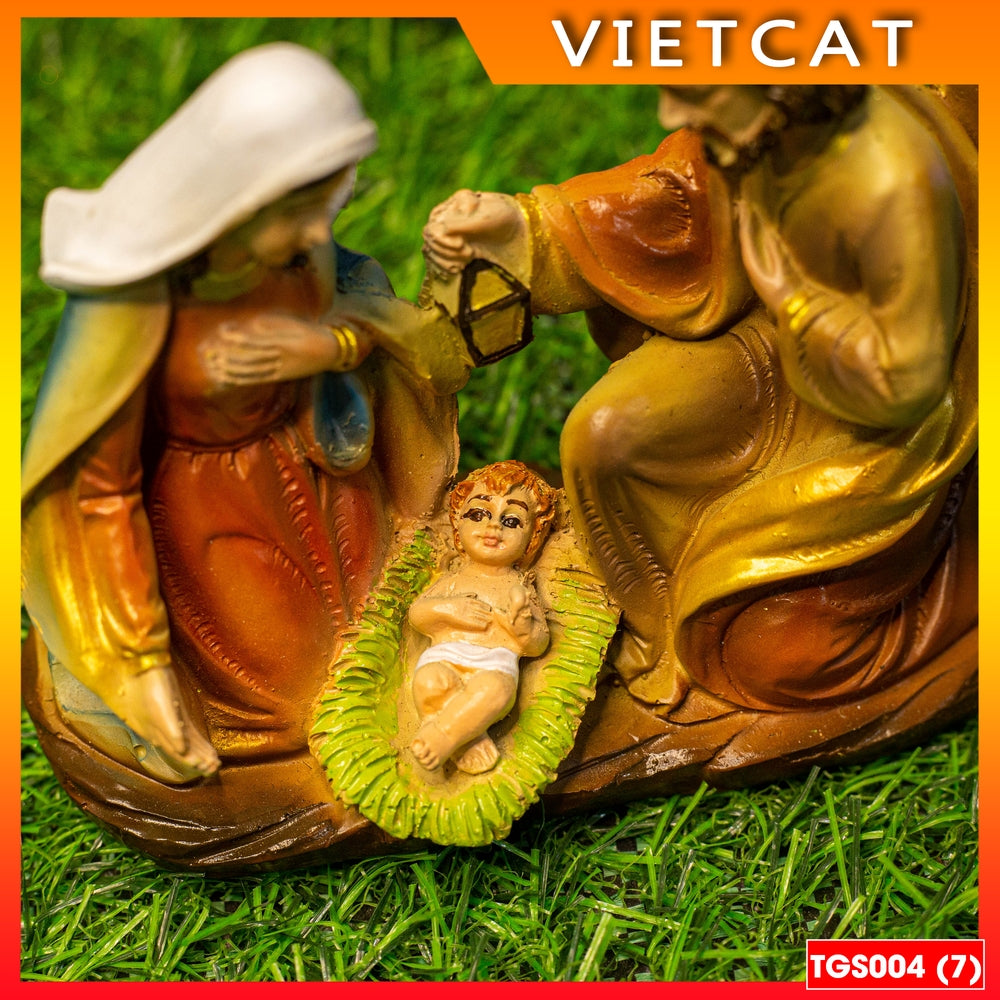 Christmas Star Statue Set 15cm TGS004 Catholic gift, Christmas decoration