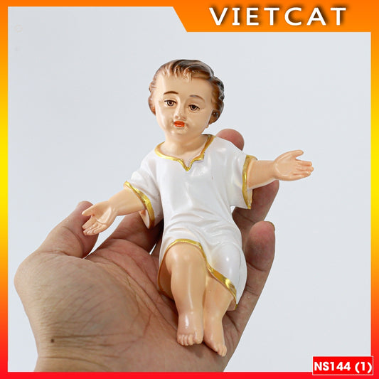 Baby Jesus Statue 12cm NS144 Catholic gift, Christmas decoration