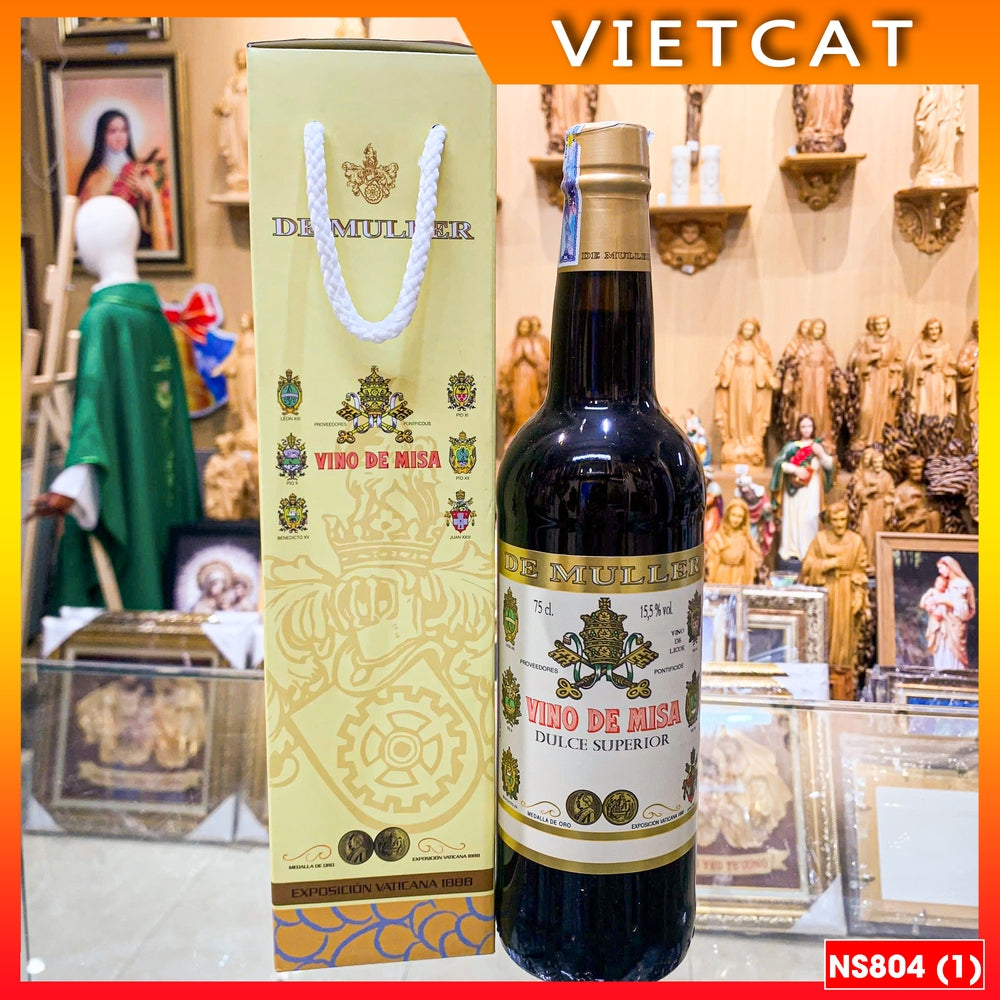 Vino De Misa Dulce Superior premium holiday wine - Spanish wine 750ml 15% alcohol concentration NS804