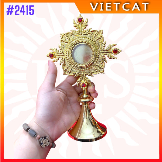 #2415 Premium Vietnamese Imported Reliquaries | Gold-plated Brass