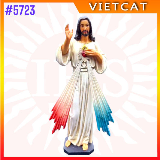 #5723 Divine Mercy Jesus Statue | Resin Figurine | 15cm