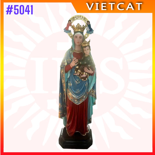 #5041 Original handcrafted Our Lady of Perpetual Help Statue imported from Vietnam