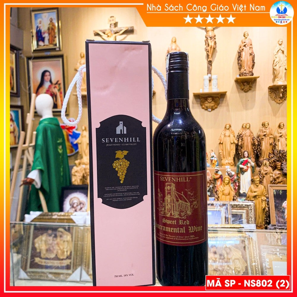 NS802 SEVENHILL Australia premium holiday wine - 750ml wine, 18% alcohol concentration