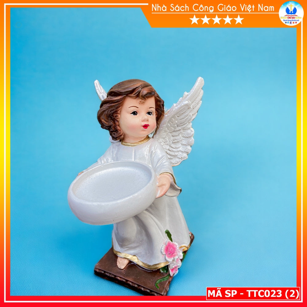 White Angel Statue 20cm High Quality Composite