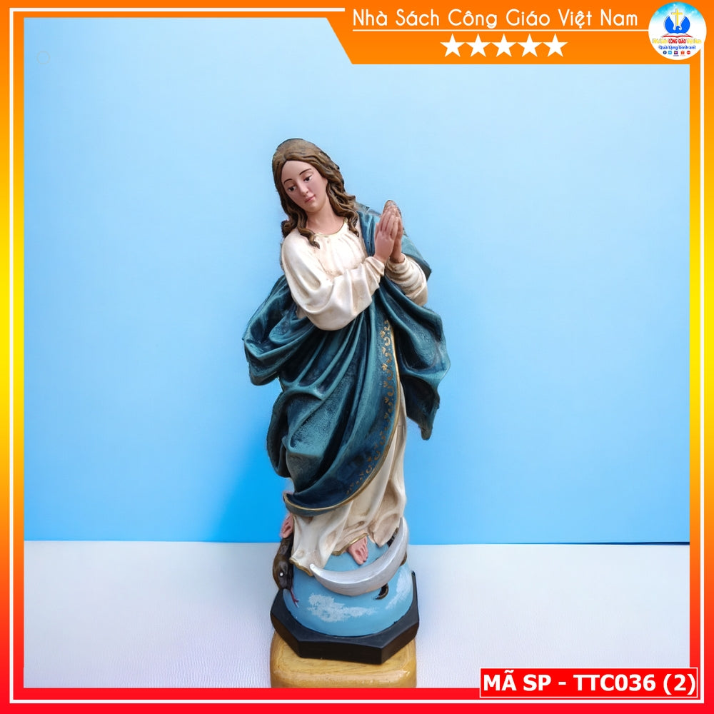 Statue of the Immaculate Conception 30cm Composite TTC036