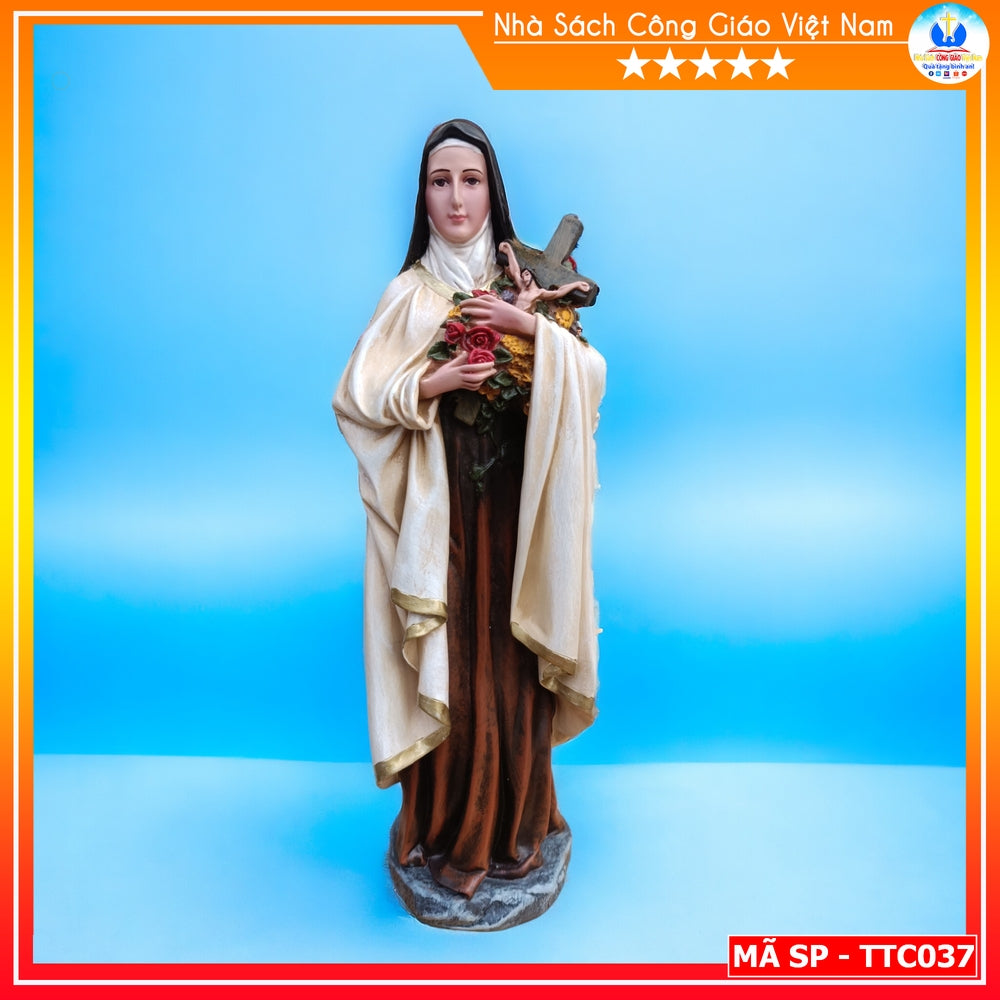 Statue of Saint Teresa of the Child Jesus 30cm Composite TTC037